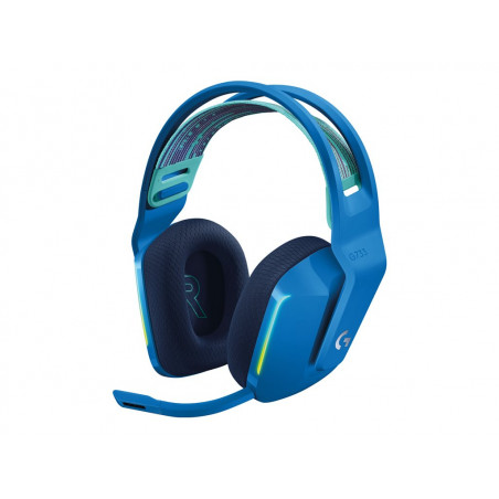 Logitech G G733 Lightspeed Wireless Rgb Gaming Headset - Auricular - Tamano Completo - 24 Ghz - Inalambrico - Azul