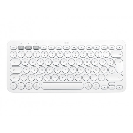 Logitech K380 Multi-device Bluetooth Keyboard - Teclado - Inalambrico - Bluetooth 3.0 - Qwerty - Espanol - Rosa
