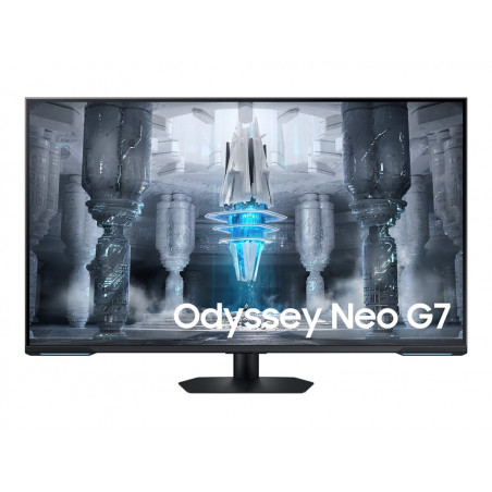 Samsung Odyssey Neo G7 S43CG700NU - G70NC Series - monitor QLED - inteligente - gaming - 43 - 3840 x 2160 4K  144 Hz - VA - 400