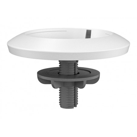 Logitech Mic Pod Mount Table And Ceiling Mount For Rally Mic Pod - Abrazadera Para Microfono - Blanco - Se Puede Instalar En E