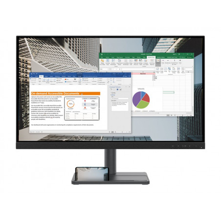 Lenovo L27e-30 - Monitor Led - 27" 27" Visible - 1920 X 1080 Full Hd 1080p  75 Hz - Ips - 250 Cd/m - 10001 - 4 Ms - Hdmi